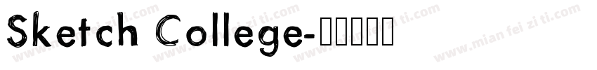 Sketch College字体转换